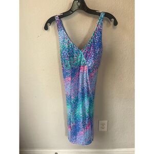 Vintage swim dress‎ sea waves Lilly 8